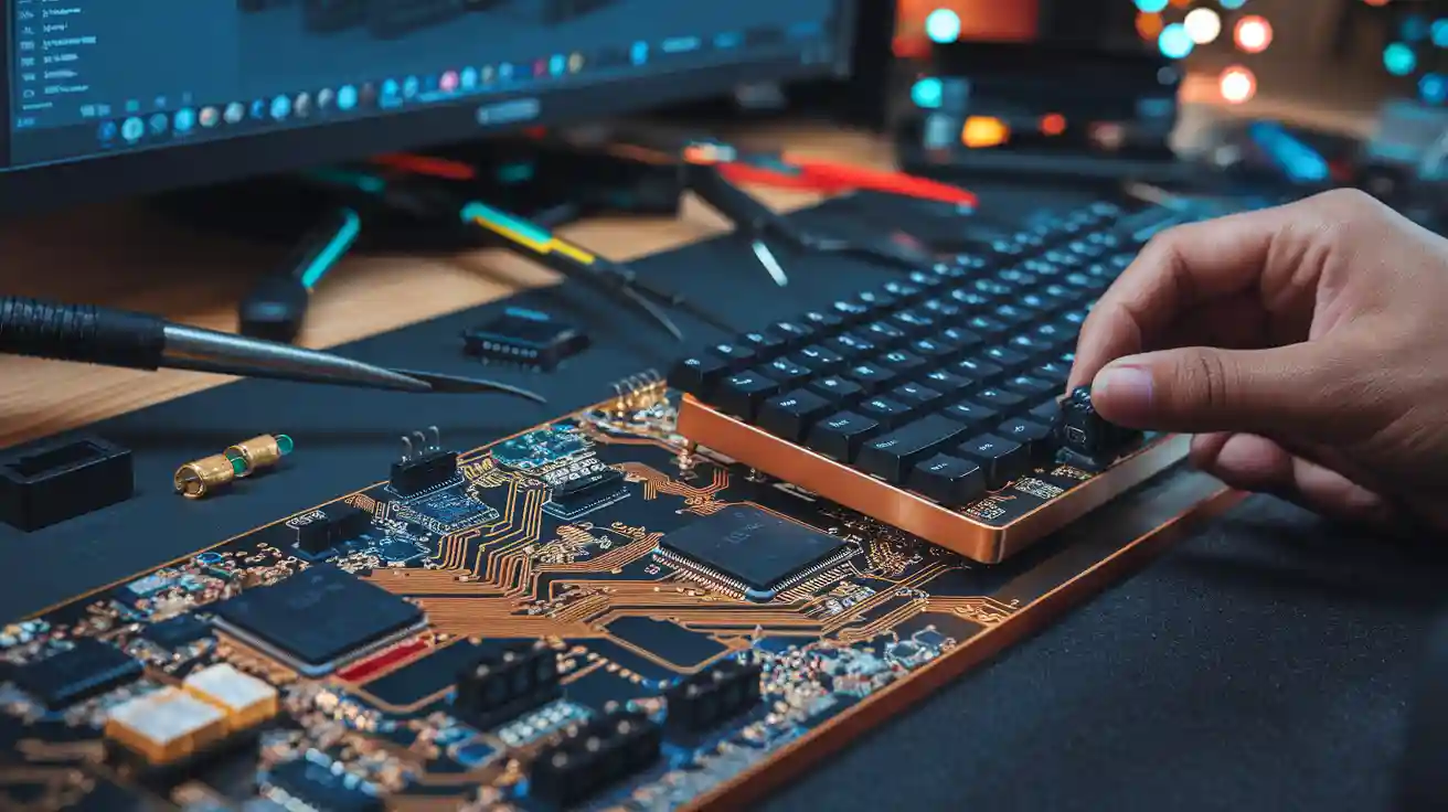 Designing and Building a Custom Mechanical Keyboard PCB in 2025